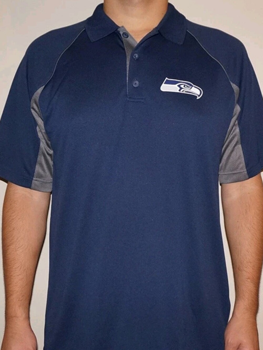 Men's Seattle Seahawks NFL Performance Polo Shirt 2XL